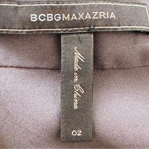 BCBGMaxAzria layered mesh tulle sleeveless cocktail fit and flare mini dress - Picture 8 of 8